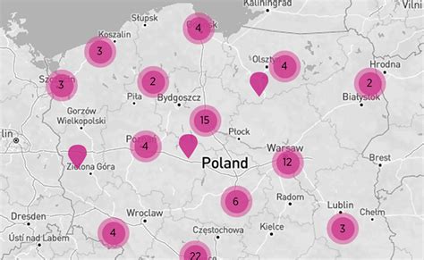 Mapa Los Santos z zaznaczonymi punktami zainteresowania