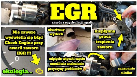 Objawy awarii zaworu EGR