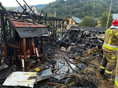 Fragment malowidła przedstawiający zniszczenia po pożarze