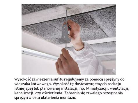 Prefabrykowane elementy sufitu podwieszanego LED
