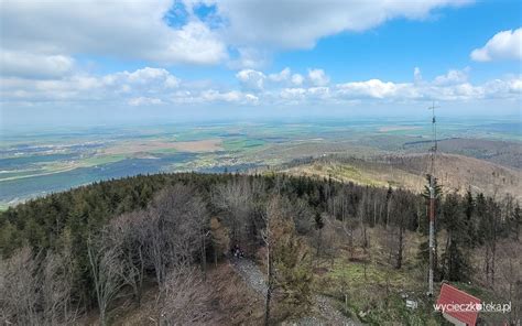 Widok z wieży na Bruśniku