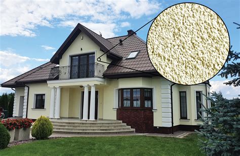 Struktura tynku silikonowego