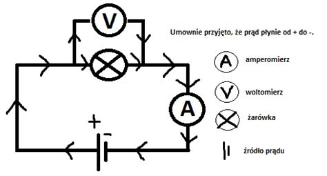 Schemat układu pomiarowego napięcia i prądu z Arduino