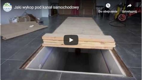 Wykończenie wnętrza kanału samochodowego