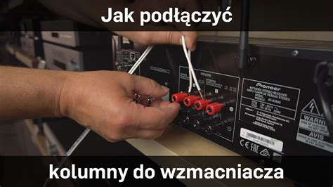 Schemat podłączenia wzmacniacza z wejściami wysokiego poziomu