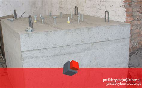 Prefabrykowane elementy fundamentów