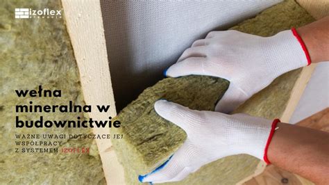 Próbka wełny mineralnej z widoczną strukturą włókien