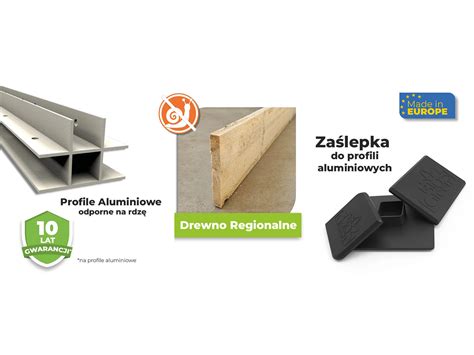 Próbka anodowanego profilu aluminiowego