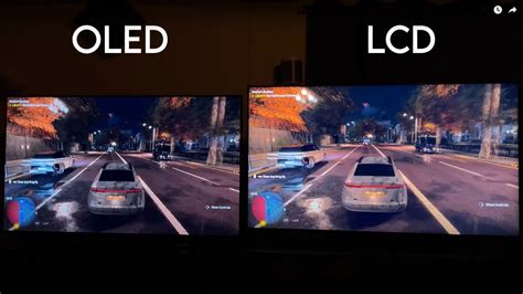 Struktura pikseli OLED vs LCD
