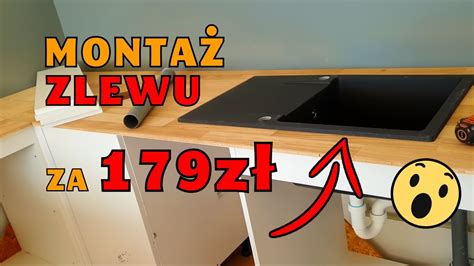 Montaż zlewozmywaka w blacie kuchennym