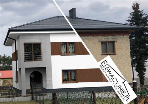 schemat ochrony elewacji przed czynnikami atmosferycznymi