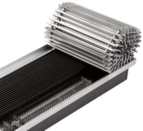 Przykładowa kratka wylotowa grzejnika kanałowego