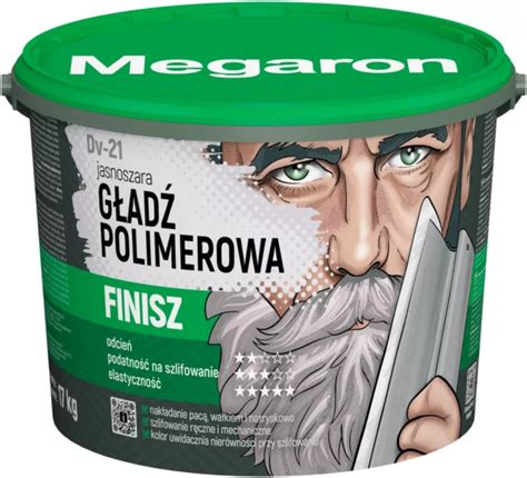 Próbka gładzi Megaron Finisz Smart DV-21