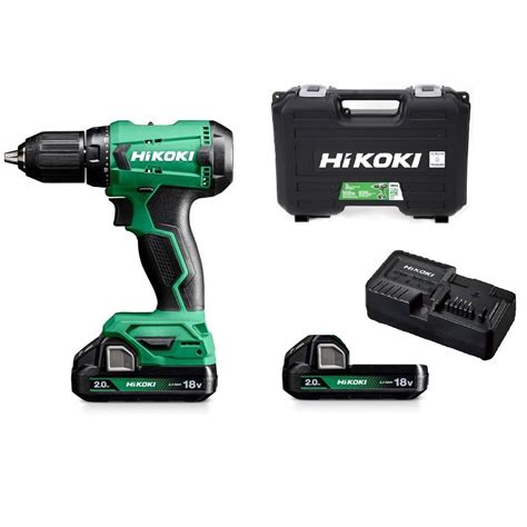 Wiertarko-wkrętarka Hikoki DV18DA w użyciu