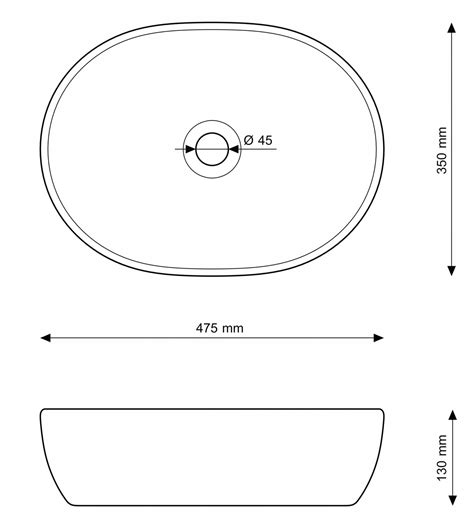 Różne kształty umywalek: geometryczna, owalna, okrągła