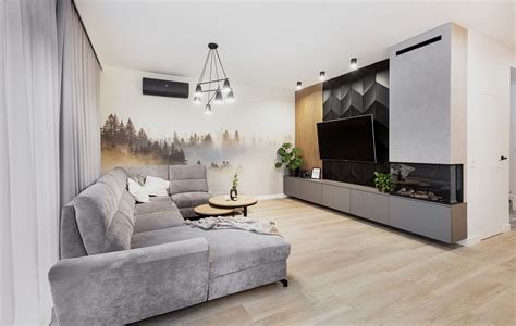 Planowanie lokalizacji kominka w salonie