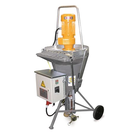 Putzmeister mixing and pumping machine