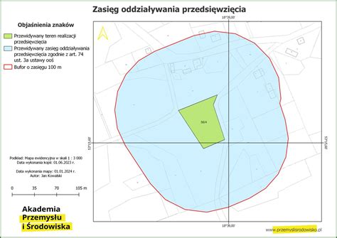 Mapa z zaznaczonym obszarem poszukiwań
