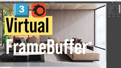 Interfejs Virtual Frame Buffer (VFB) w Corona Renderer