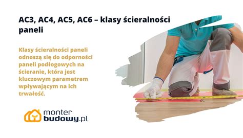 Diagram przedstawiający klasę ścieralności paneli podłogowych AC4