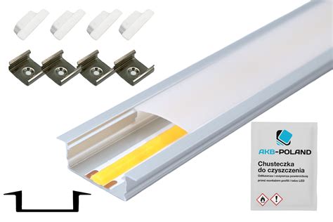 Profil LED wpuszczany w karton-gips