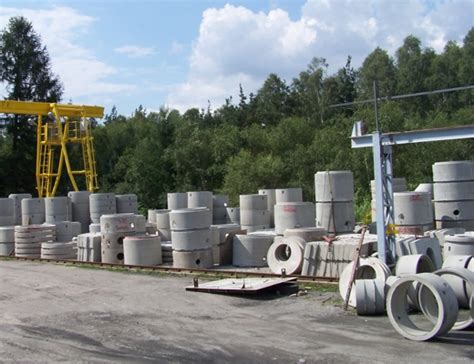 Produkcja kręgów betonowych