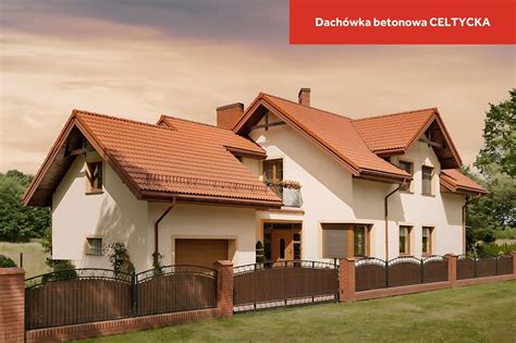 Przykłady kolorów dachówki Braas Celtyckiej