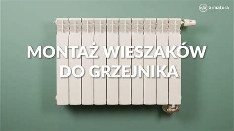 Montaż uchwytów do grzejnika