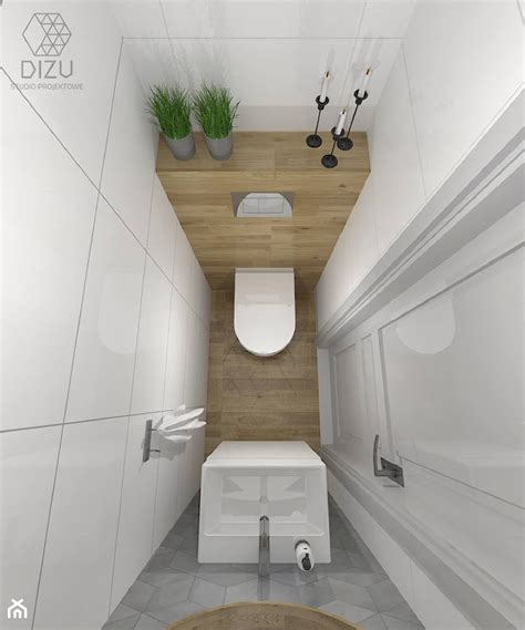 Wisząca miska WC i umywalka w małej łazience