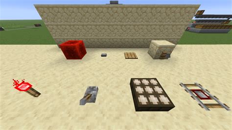 Schemat działania podstawowego obwodu redstone w Minecraft