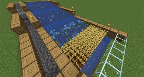Automatyczna farma pszenicy w Minecraft