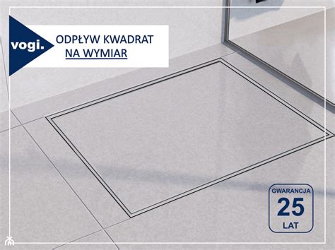 Detale brodzika podpłytkowego z liniowym odpływem