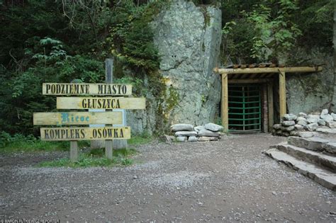 Kompleks Osówka - wejście do podziemi