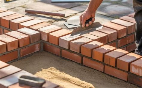 Proces ręcznego formowania cegły