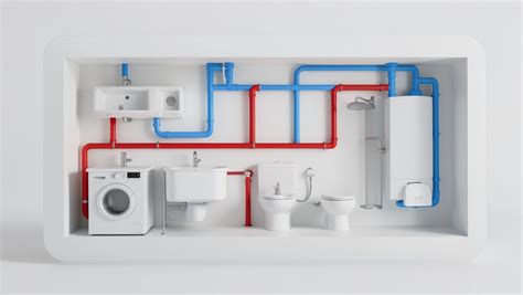 Schemat instalacji wodnej w domu jednorodzinnym