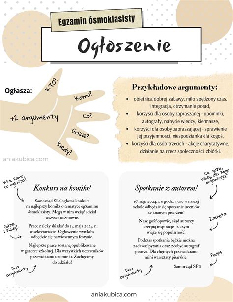 Przykładowe ogłoszenie usługi szpachlowania ścian