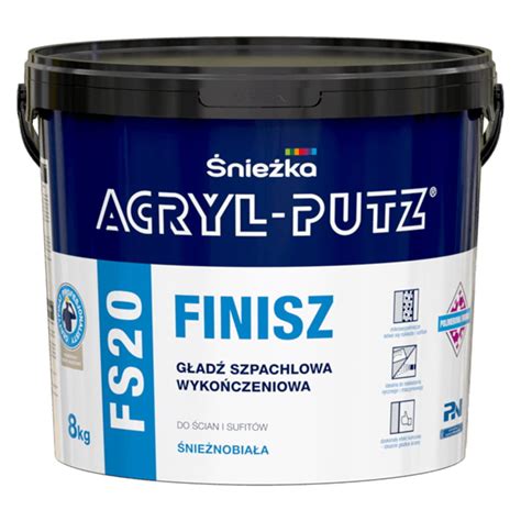 Gładź szpachlowa ACRYL-PUTZ na ścianie