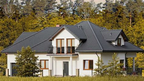 Przykładowe modele dachówek betonowych Braas