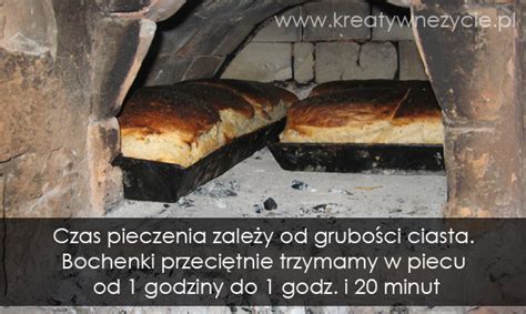Chleb wypieczony w piecu chlebowym