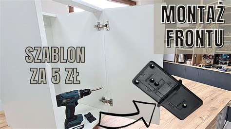 Montaż prowadnic do korpusu szafki
