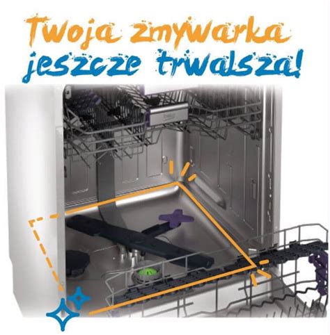 Wnętrze zmywarki Amica ze stali nierdzewnej