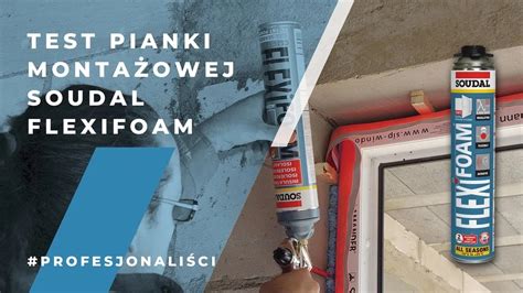 Aplikacja pianki montażowej warstwowo