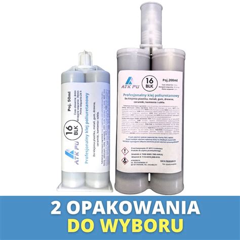 Dwuskładnikowy klej poliuretanowy w pojemnikach