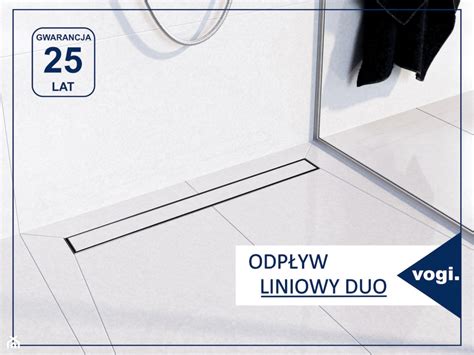 Schemat spadku posadzki pod prysznic z odpływem liniowym