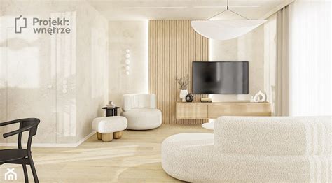 Minimalistyczne wnętrze ze skandynawską jasną podłogą
