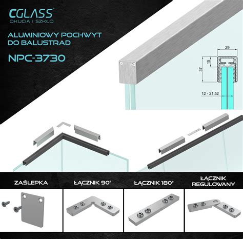 Systemy profili do balustrad szklanych