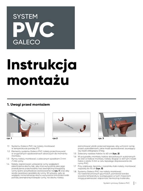 instrukcja montażu płytek PCV