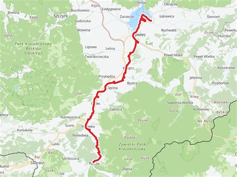Mapa rowerowa Podtatrza