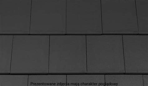 Dachówka cementowa CREATON KAPSTADT w kolorze grafitowym z powłoką DURATOP PRO