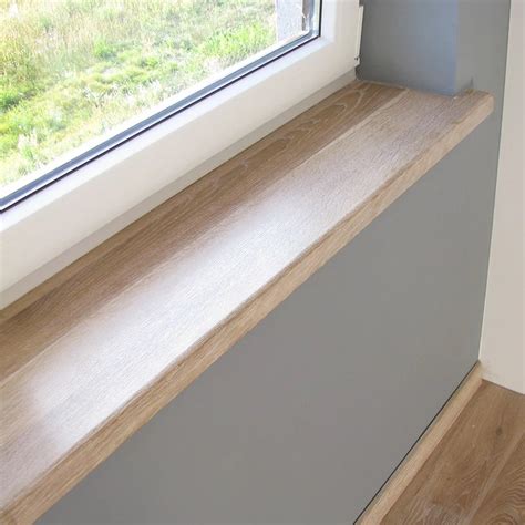 Nowoczesny parapet wewnętrzny bez wpuszczania w ścianę